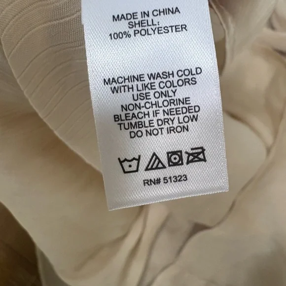 1. State Women's Cream Halter Blouse - Picture 6 of 6